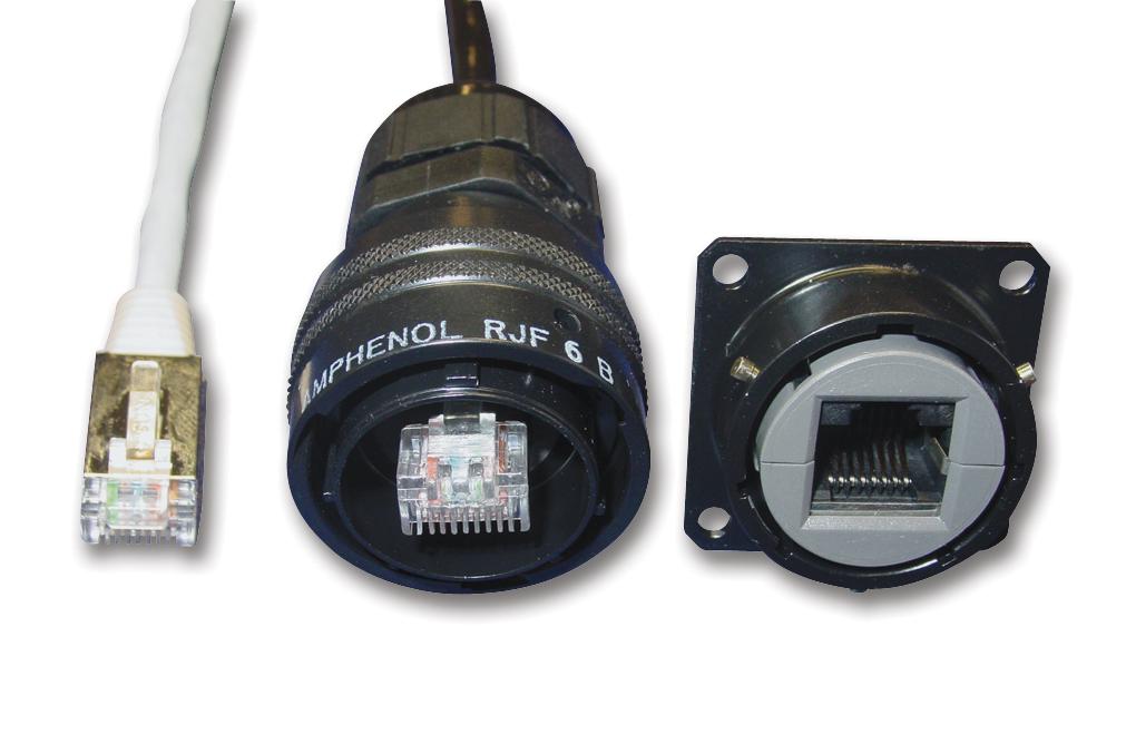 RJF2SA1G ENET ADAPTOR, RJ45, JACK, 8P8C, CAT5E AMPHENOL SOCAPEX