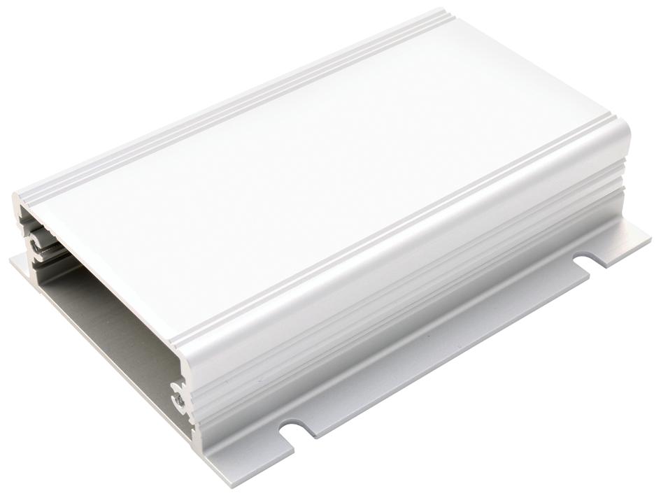 AKG 55 24 L 100 ME MINIATURE D-SUB CASE, ALUM, NATURAL FISCHER ELEKTRONIK