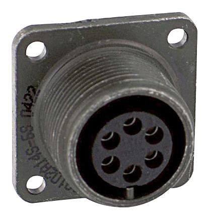 88-569764-19S CIRCULAR CONNECTOR, RCPT, 15-19, FLANGE AMPHENOL AEROSPACE