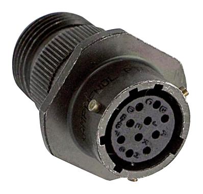 PT01E14-12S-424 CIRCULAR CONNECTOR, RCPT, 14-12, CABLE AMPHENOL INDUSTRIAL