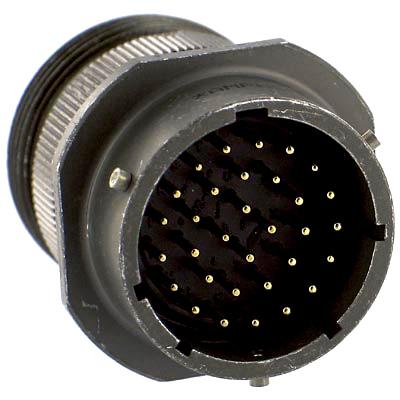 KPT01B24-61PZ CIRCULAR CONNECTOR, RCPT, 24-61, CABLE ITT CANNON