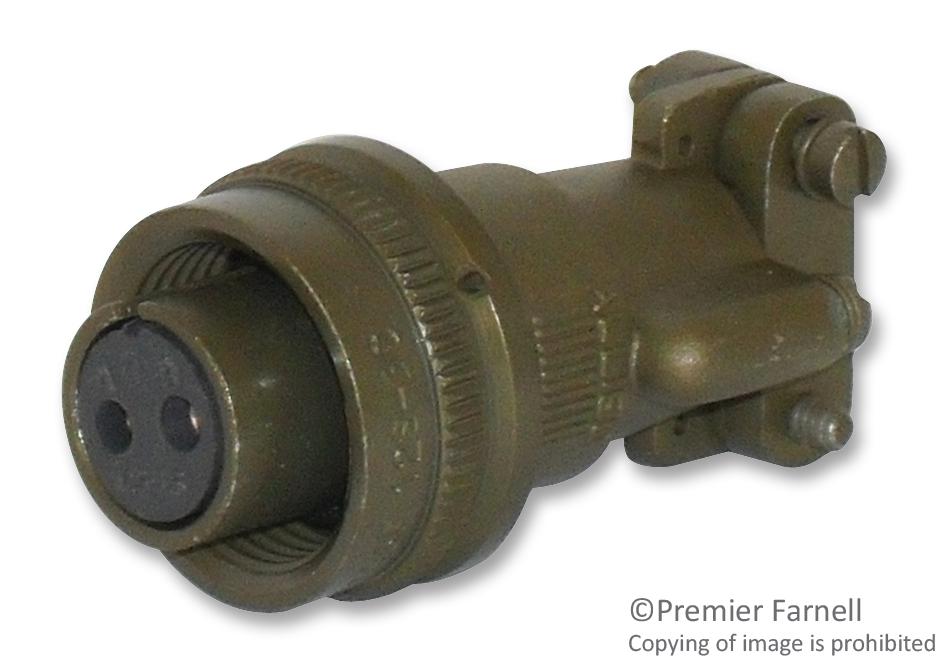 MS3106E12S-3S CIRCULAR CONNECTOR, PLUG, 12S-3, CABLE ITT CANNON