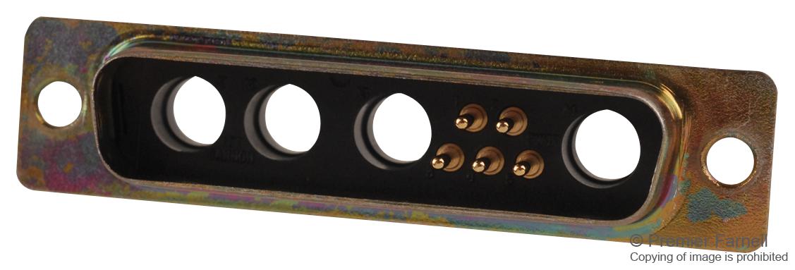 DBMC21X1SJA197 D-SUB COMB CONNECTOR, RCPT, DB-21W1 ITT CANNON