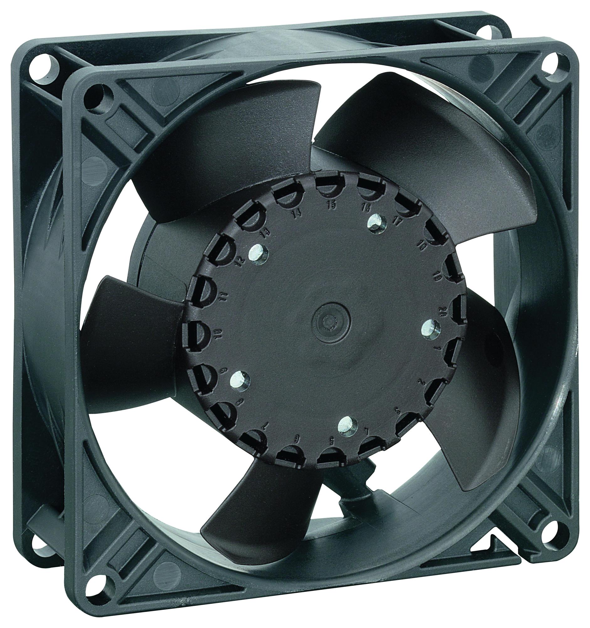 3318NN AXIAL FAN, 92MM, 48VDC, 80M3/H, 35DBA EBM-PAPST