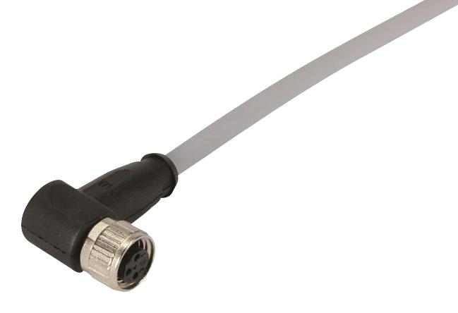 21 34 830 0481 010 SENSOR CORD, 4P, M8 RCPT-FREE END, 1M HARTING