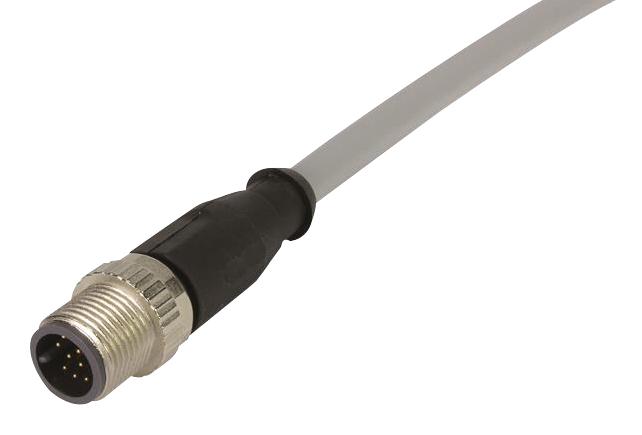21 34 848 5C79 010 SENSOR CORD, 12P, M12 RCPT-PLUG, 1M HARTING
