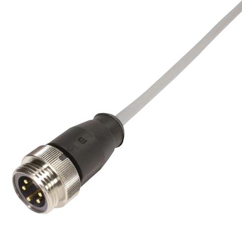 21 34 969 7495 010 SENSOR CORD, 4P, 7/8" RCPT-PLUG, 1M HARTING
