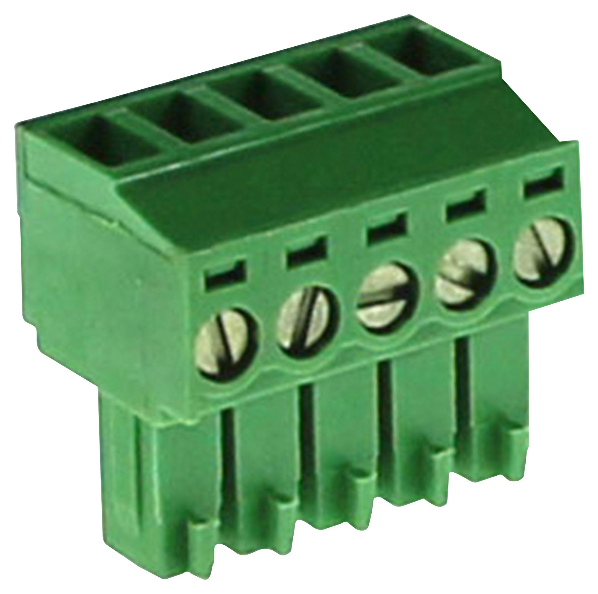 CTB922HE/5 TERMINAL BLOCK, PLUGGABLE, 5POS, 16AWG CAMDENBOSS