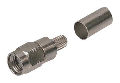 R124072220W RF COAXIAL, SMA, STRAIGHT PLUG, CABLE RADIALL