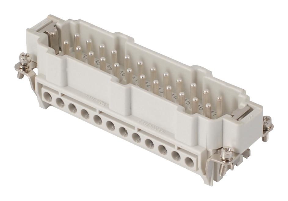 7324.6107.0 HEAVY DUTY INSERT, PLUG, 24POS, 20-14AWG MOLEX / GWCONNECT