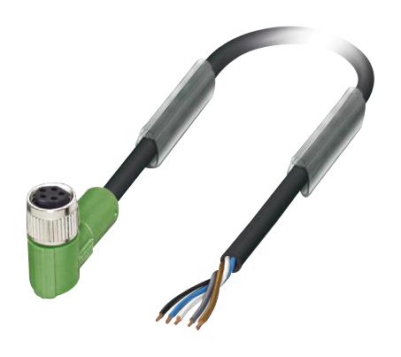 SAC-5P-10,0-115/M 8FRB SENSOR CORD, 5P, M8 RCPT-FREE END, 10M PHOENIX CONTACT