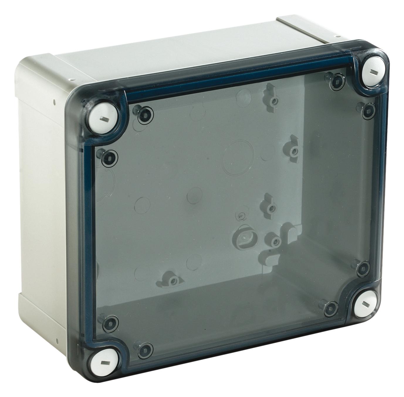 NSYTBP342912T INDUSTRIAL BOX, WALL MNT, PC, GRY/CLEAR SCHNEIDER ELECTRIC