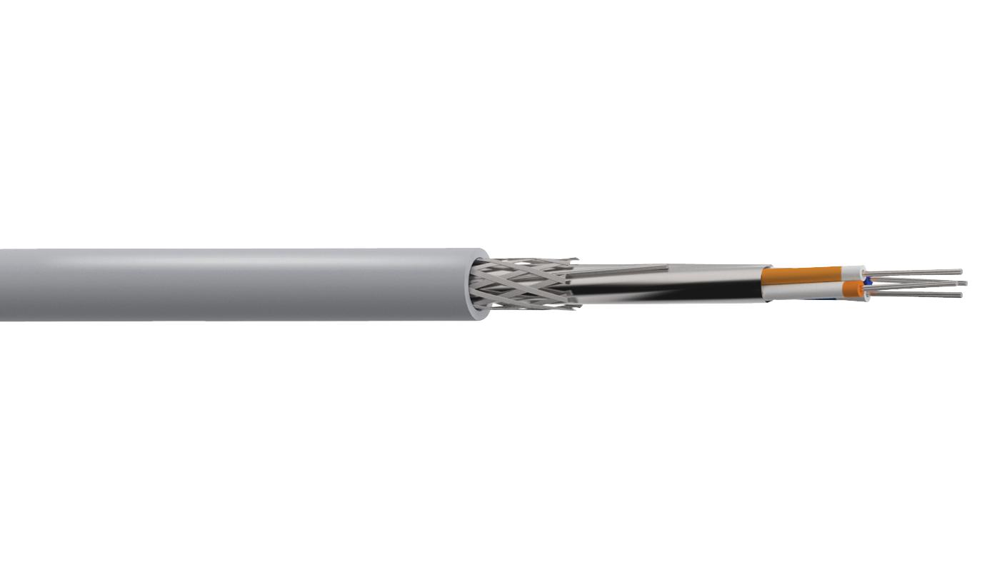 PP001165 SHLD MULTIPAIR CABLE, 2PR, 24AWG, 50M MULTICOMP PRO
