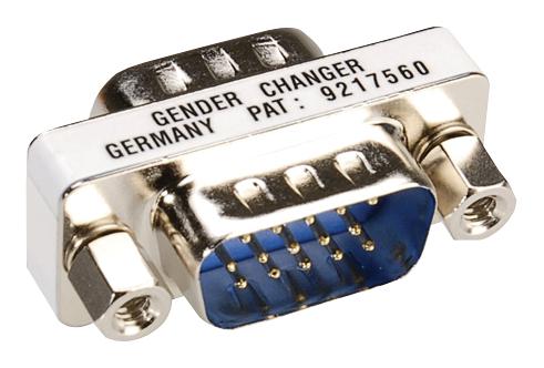 12.03.2016 HD15 COUPLER GENDER CHANGER, PLUG-PLUG ROLINE