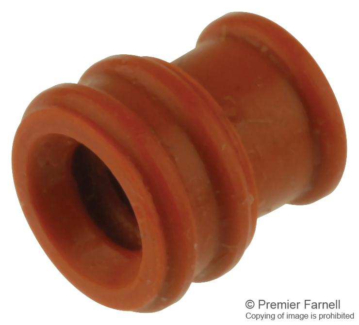 570-260-004 WIRE SEAL, 2.7MM TO 3.1MM, BROWN EDAC