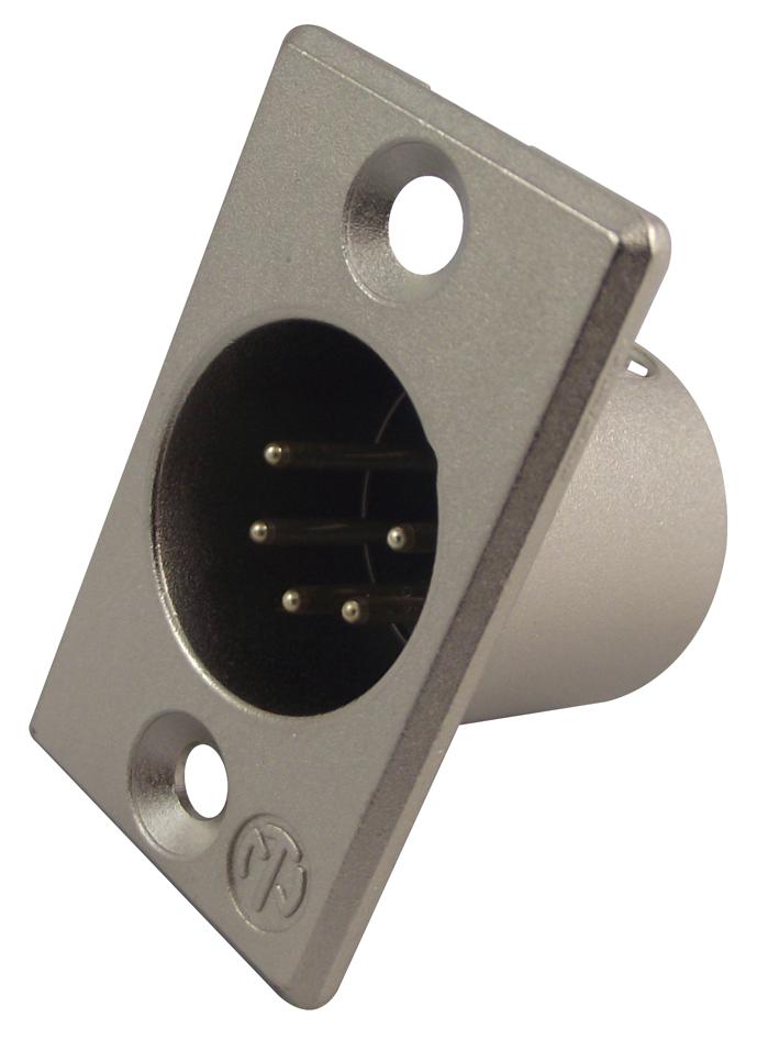 NC5MP PLUG, XLR, PANEL, 5POLE NEUTRIK