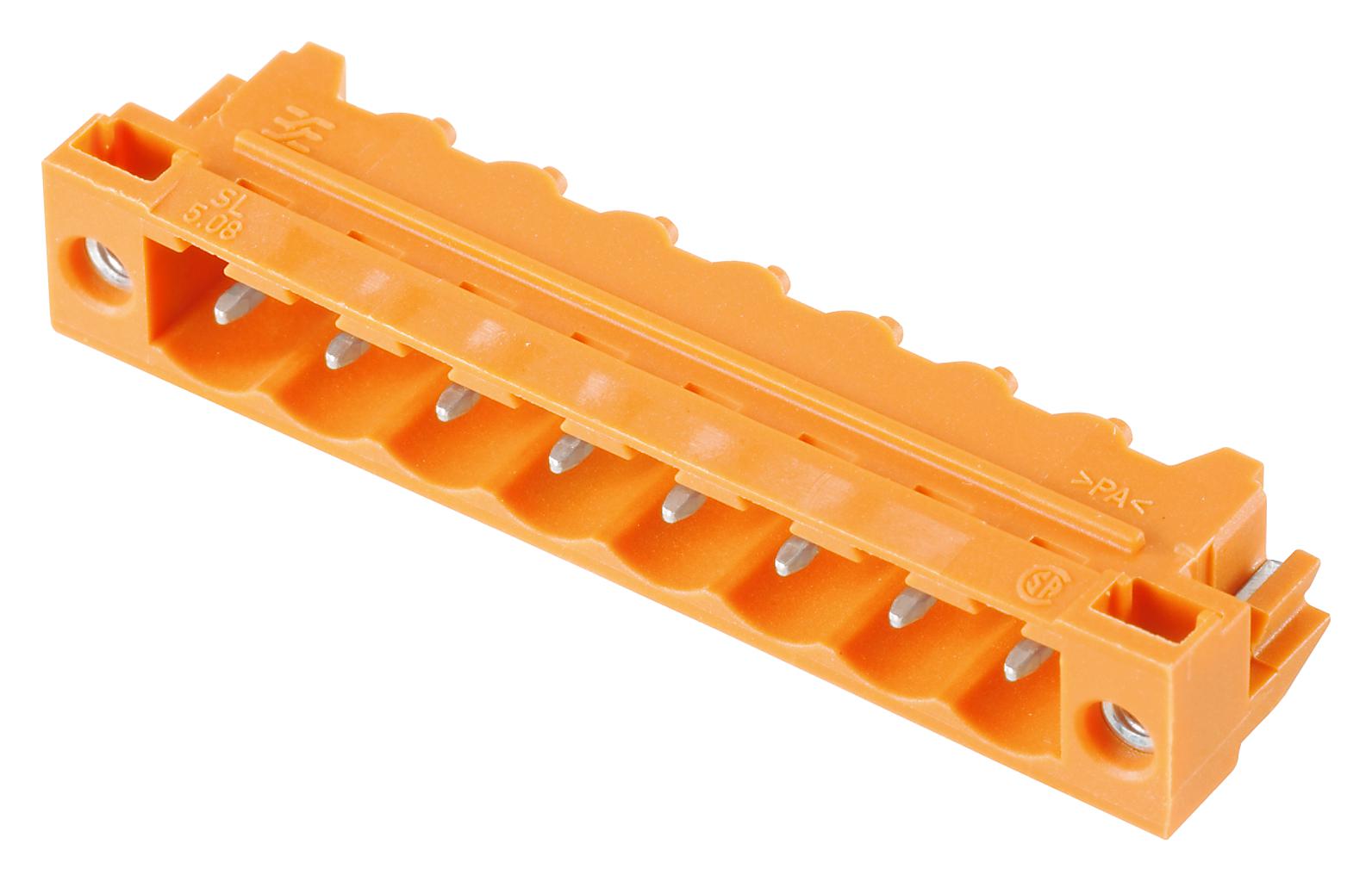 1149540000 TERMINAL BLOCK, HEADER, 7POS, TH WEIDMULLER
