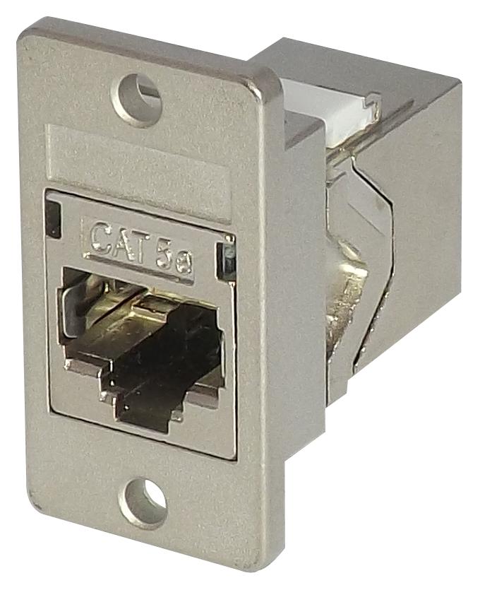 FACK2SPM SHLD COUPLER, RJ45, JACK, 8P8C, CAT5E TUK