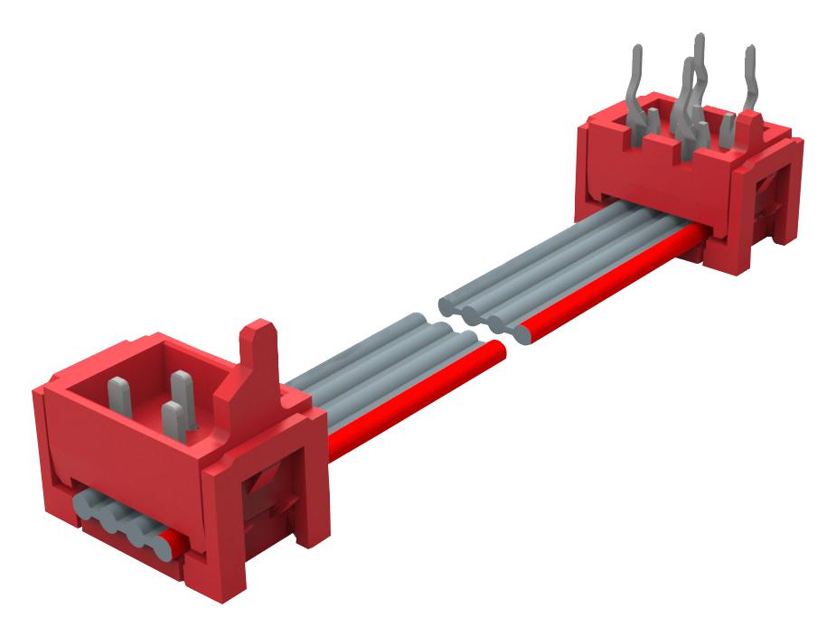 2205077-3 RIBBON CABLE, MOW PLUG-PB, 20POS, 200MM TE CONNECTIVITY