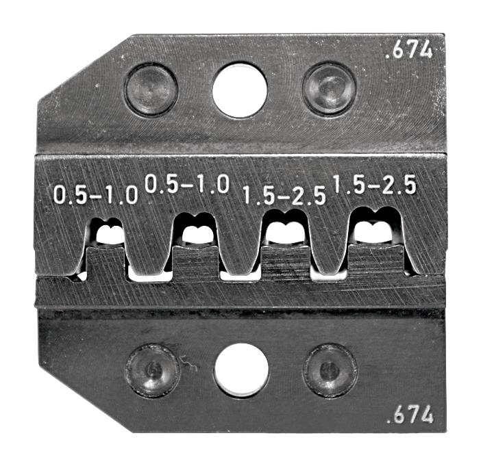 624 674 3 0 DIE SET, CRIMP SYSTEM PLIER RENNSTEIG