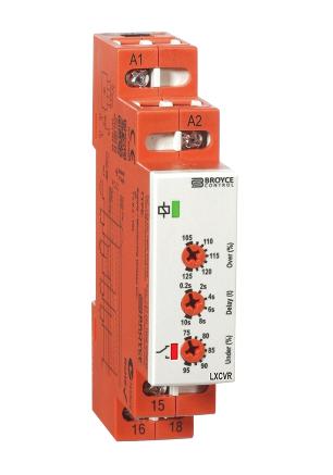 LXCVR 230V TIME DELAY RELAY, SPDT, 0.2-10S, 230VAC BROYCE CONTROL