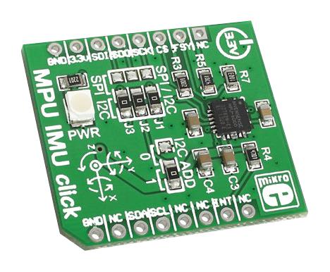 MIKROE-1577 ADD-ON BOARD, IMU CLICK MIKROELEKTRONIKA