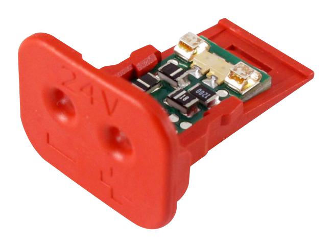 W2S-SDT-24V WEDGE LOCK, 2POS, PLUG TERMINAL, 24V DEUTSCH - TE CONNECTIVITY