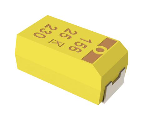 T495C107K010ATE250 CAP, 100UF, 10V, TANT, CASE C KEMET