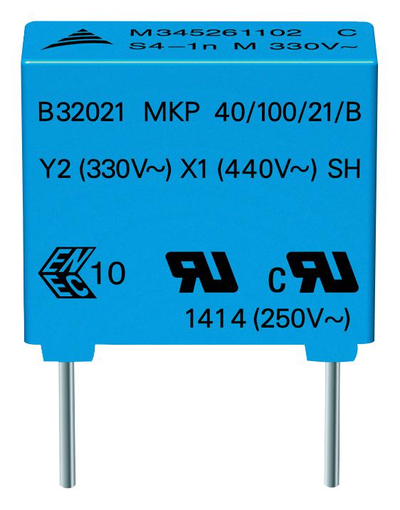 B32021A3222M189 CAP, 2200PF, 20%, PP EPCOS
