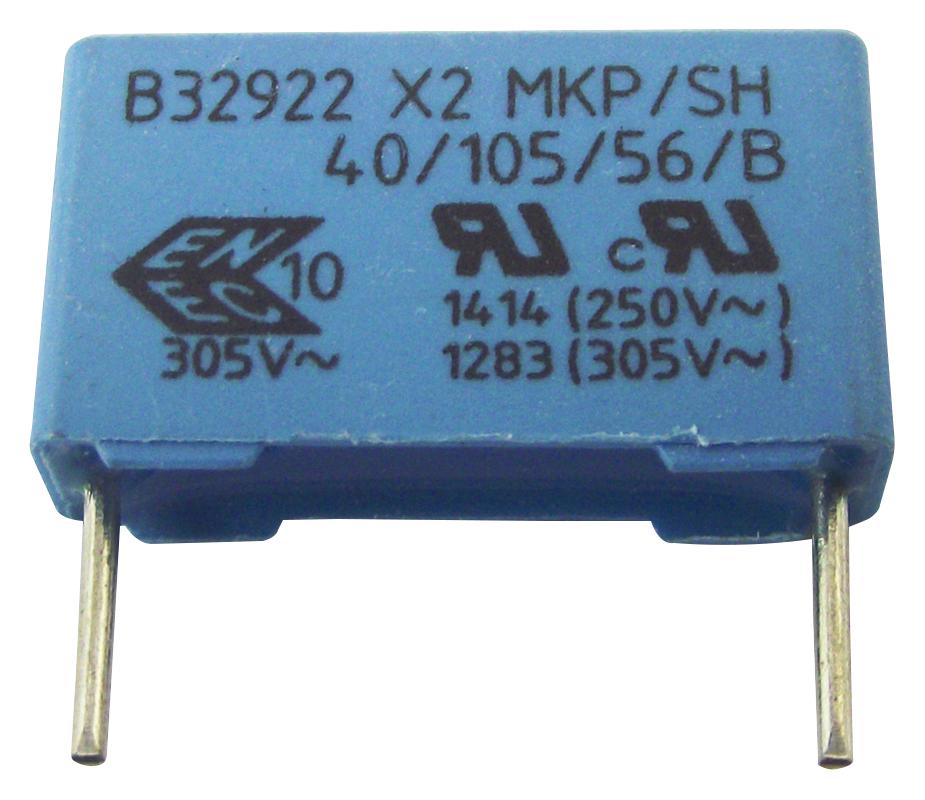 B32922C3684K000 CAP, 0.68µF, 10%, PP EPCOS