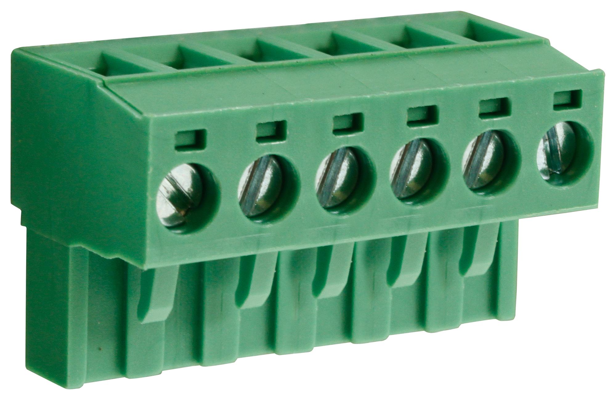 CTBP9208/6 TB, PLUGGABLE, 6POS, 28-14AWG CAMDENBOSS