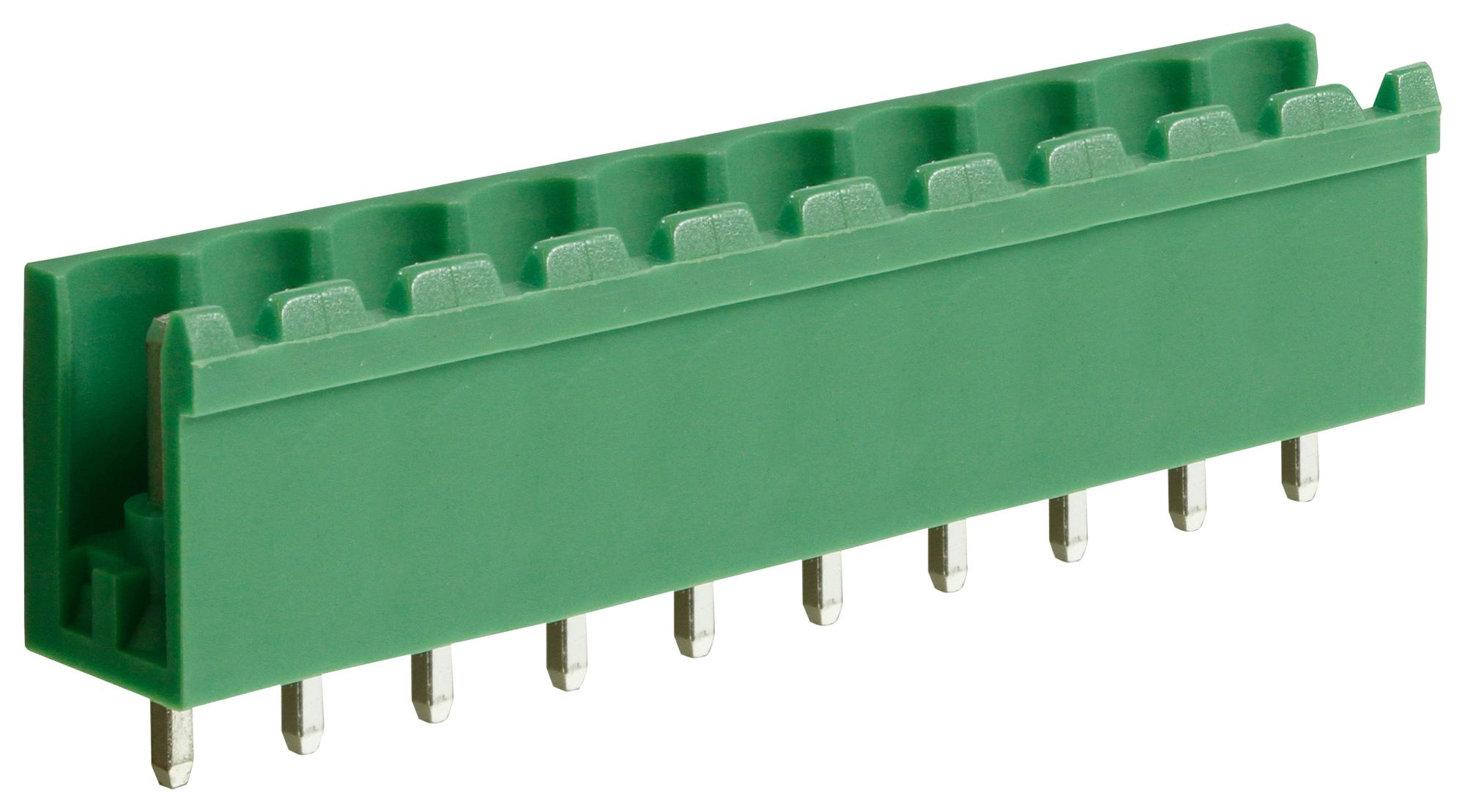CTBP9308/10AO TERMINAL BLOCK, HEADER, 10POS, TH CAMDENBOSS