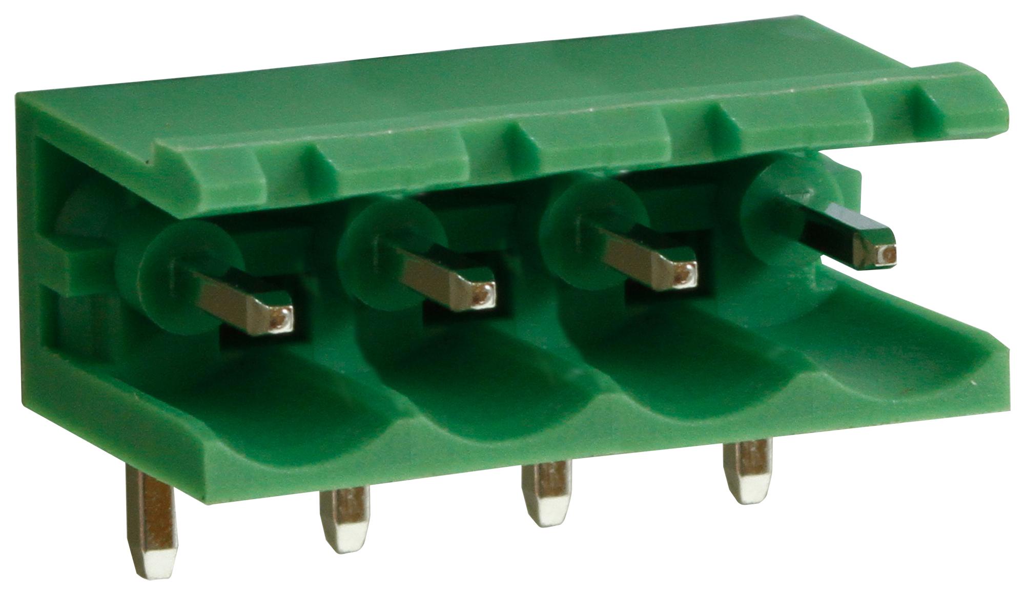 CTBP9358/4AO TERMINAL BLOCK, HEADER, 4POS, R/A, TH CAMDENBOSS