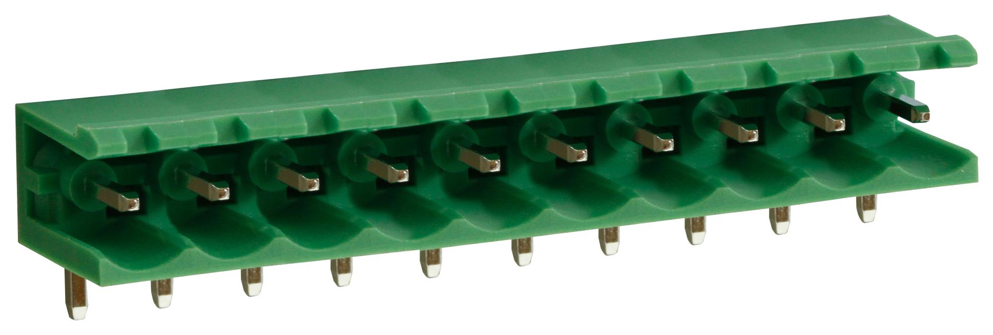 CTBP9358/10AO TERMINAL BLOCK, HEADER, 10POS, R/A, TH CAMDENBOSS