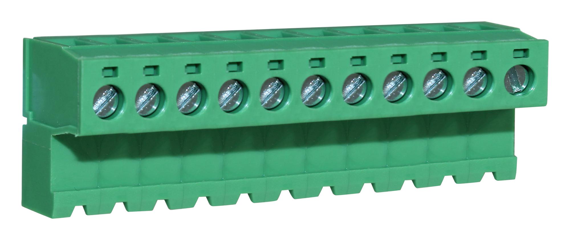 CTBP96HJ/11 SCREW TB TO MALE HEADER, 11POS, 28-14AWG CAMDENBOSS