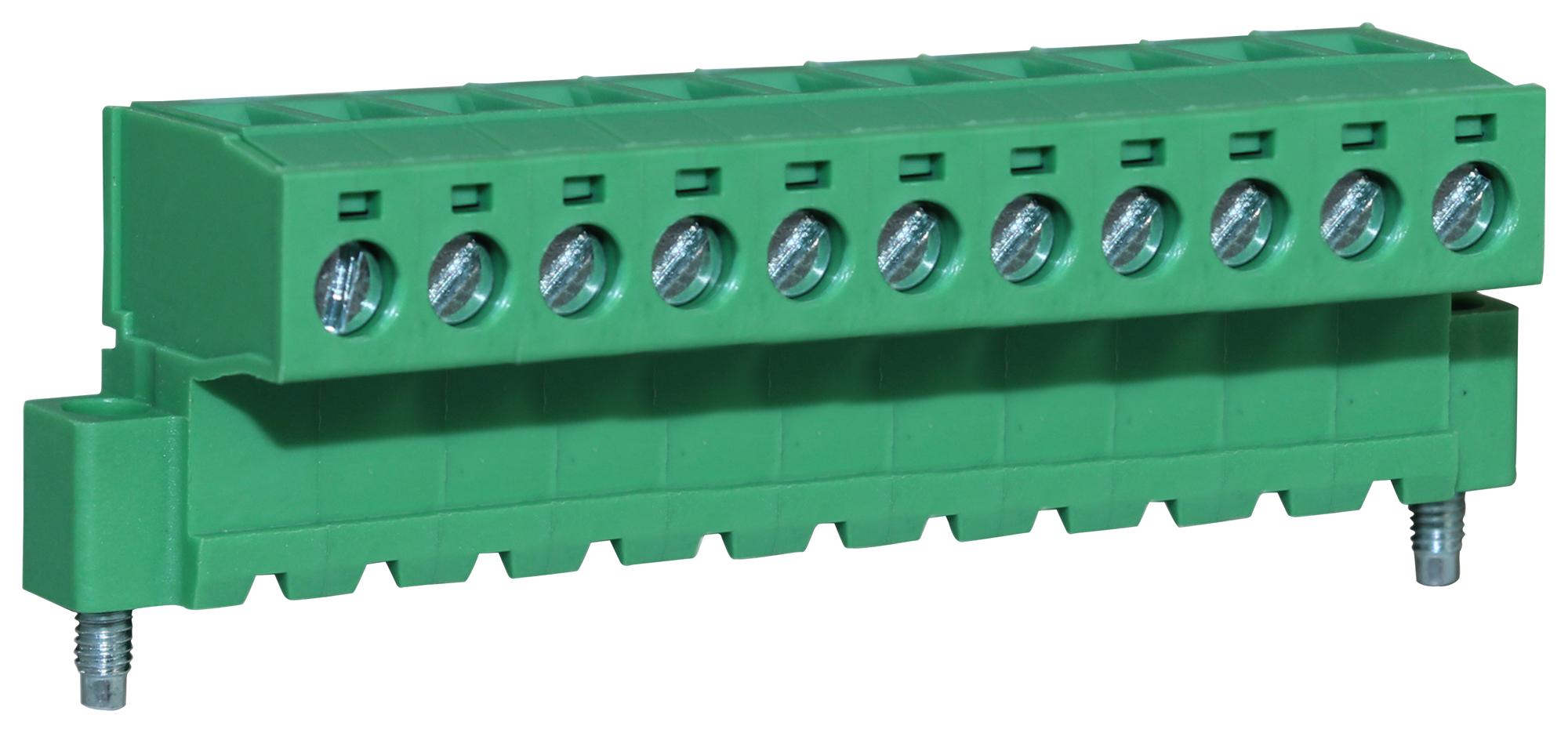 CTBP96HJ/11FL SCREW TB TO MALE HEADER, 11POS, 28-14AWG CAMDENBOSS