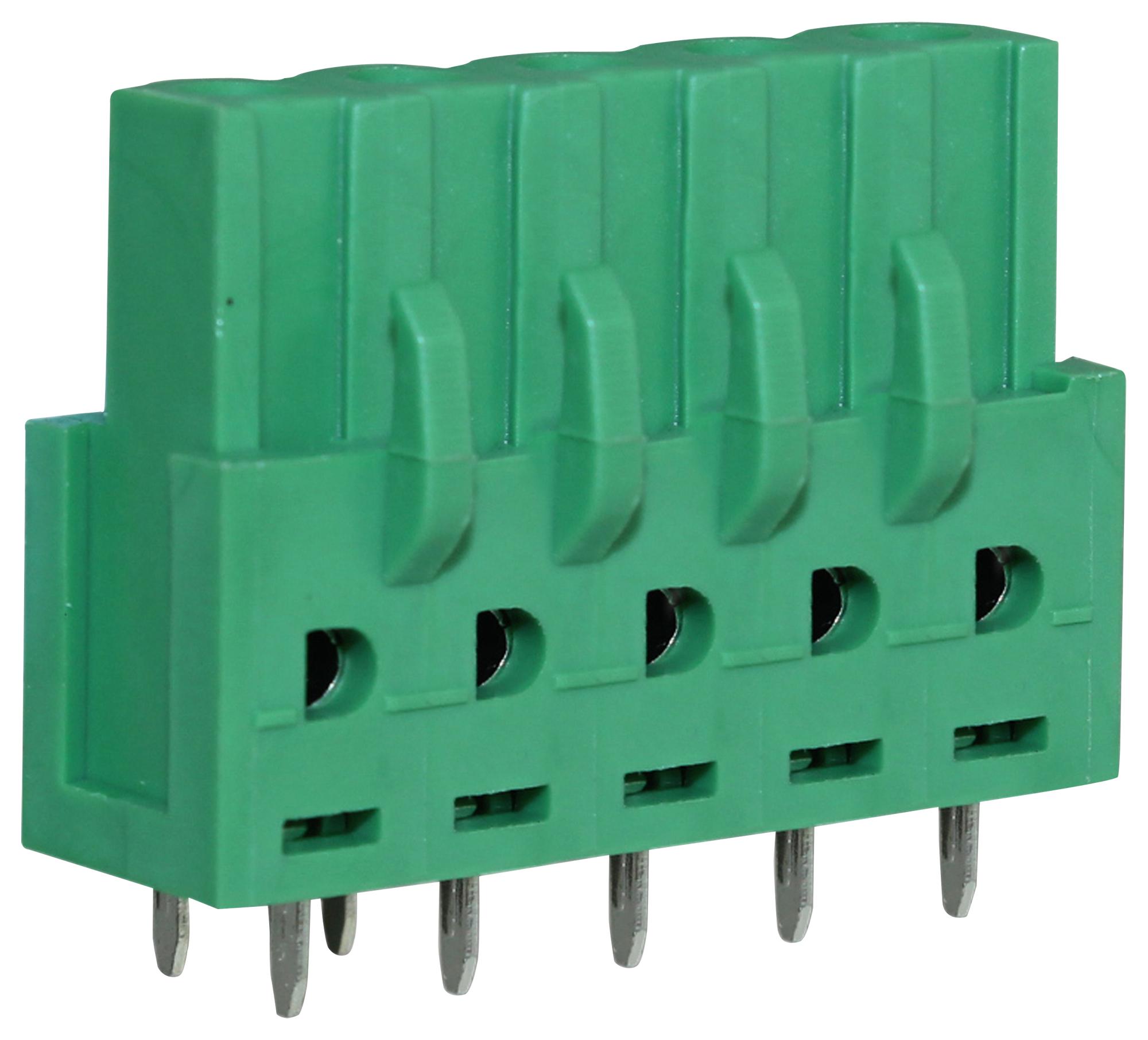 CTBP97VJ/5 TERMINAL BLOCK, SOCKET, 5POS, R/A, TH CAMDENBOSS