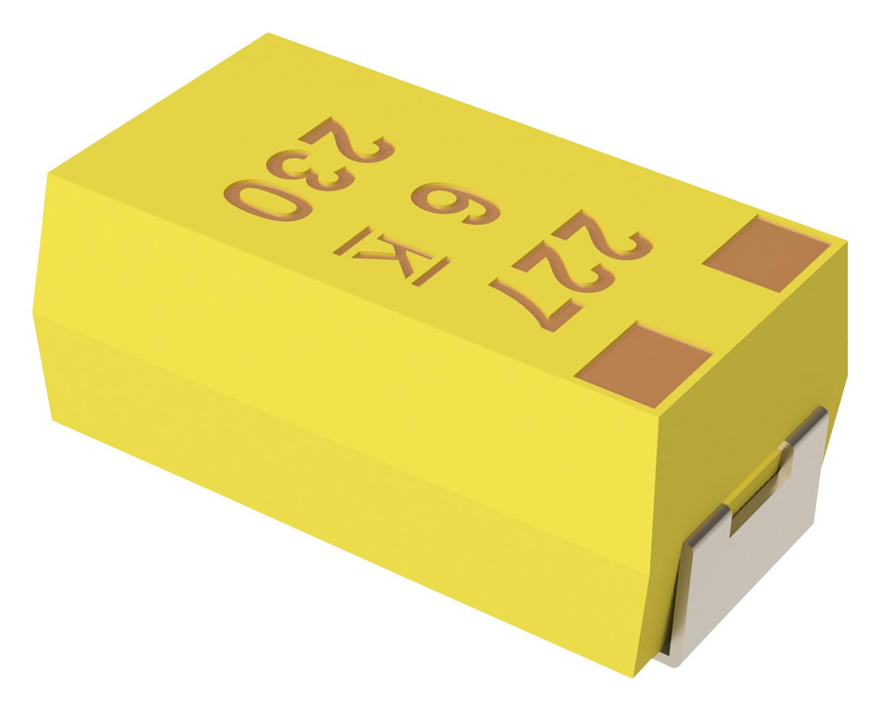 T490T686M006ATE600 CAP, 68µF, 6.3V, 20% KEMET