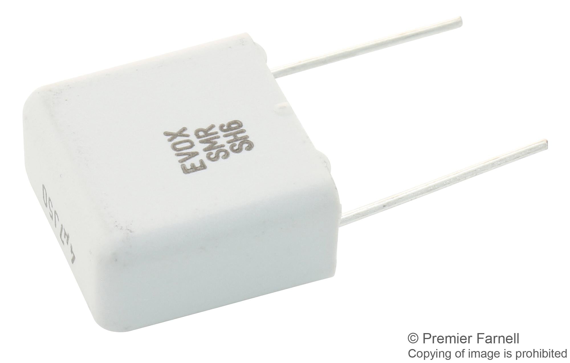 SMR5474J50J04L16.5CBULK CAP, 0.47µF, 50V, 5%, PPS, RADIAL KEMET