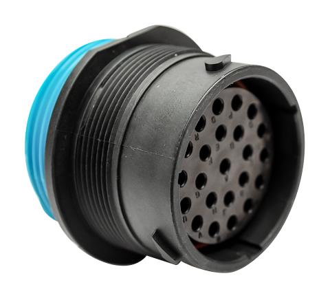 AHDP04-24-23SR-WTA INDUSTRIAL CIRCULAR, RCPT, 23POS, FLANGE AMPHENOL SINE/TUCHEL