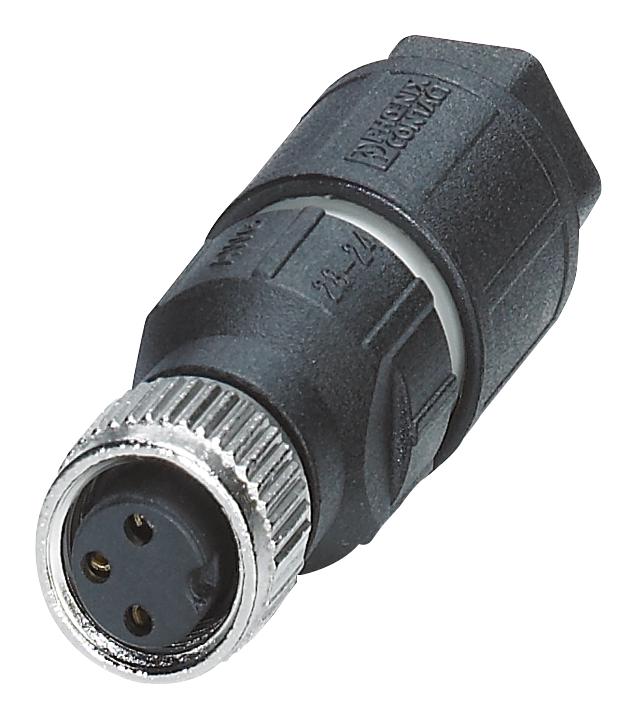 1441040 SENSOR CONNECTOR, M8, RCPT, 4POS PHOENIX CONTACT