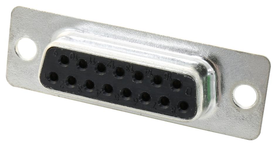 MHDB9SS D-SUB CONNECTOR, RECEPTACLE, 9POS MH CONNECTORS
