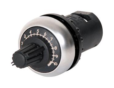 M22S-R10K POTENTIOMETER, 10K, FRONT MOUNT EATON MOELLER