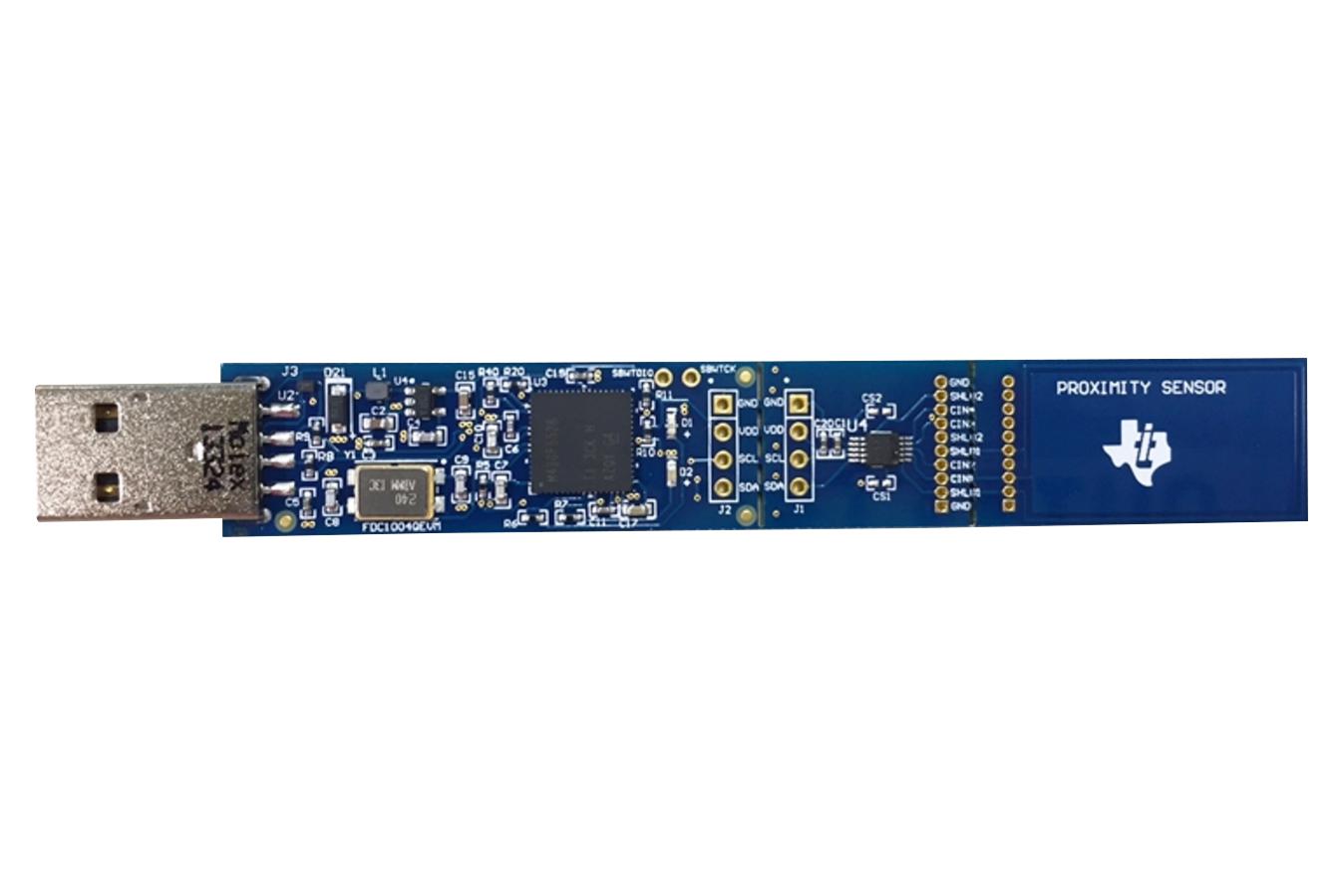 FDC1004QEVM EVAL BRD, FDC1004-Q1 CAP-TO-DIGITAL CONV TEXAS INSTRUMENTS