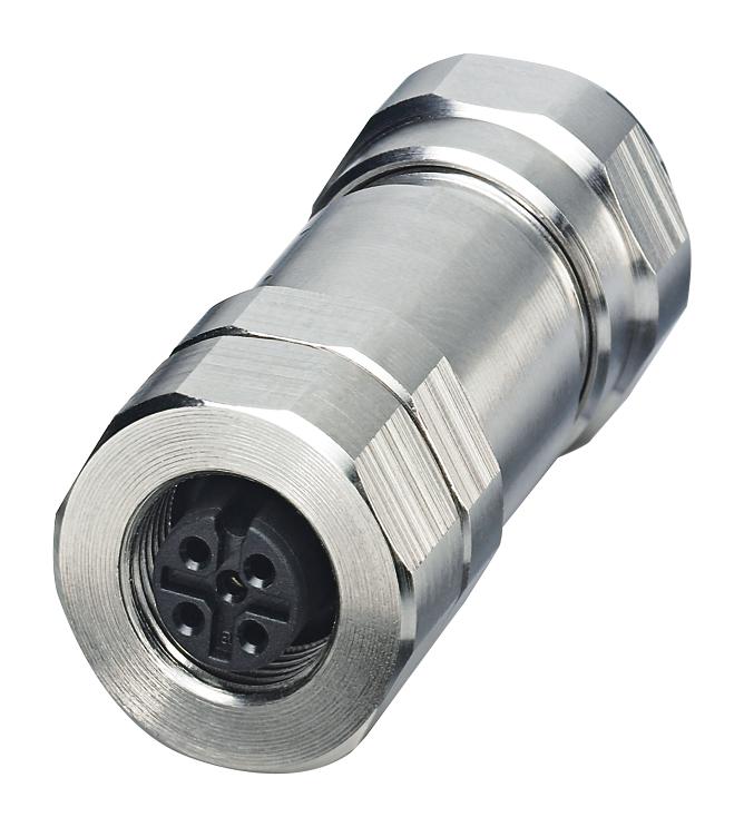 1440041 SENSOR CONNECTOR, M12, RCPT, 5POS PHOENIX CONTACT