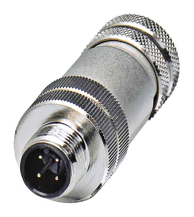 1693830 SENSOR CONNECTOR, M12, PLUG, 4POS PHOENIX CONTACT