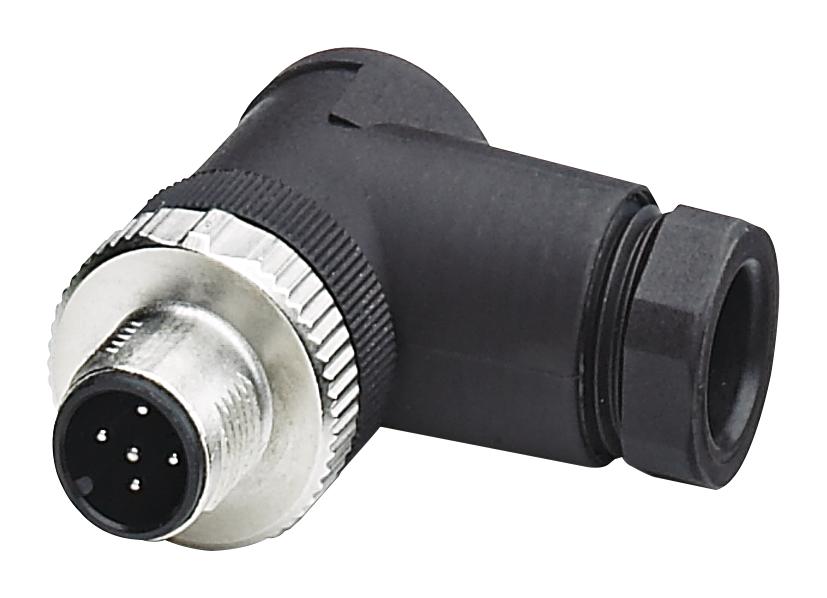 1543003 SENSOR CONNECTOR, M12, PLUG, 5POS PHOENIX CONTACT