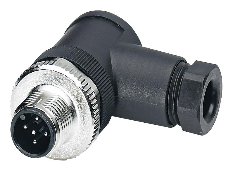 1681101 SENSOR CONNECTOR, M12, PLUG, 4POS PHOENIX CONTACT