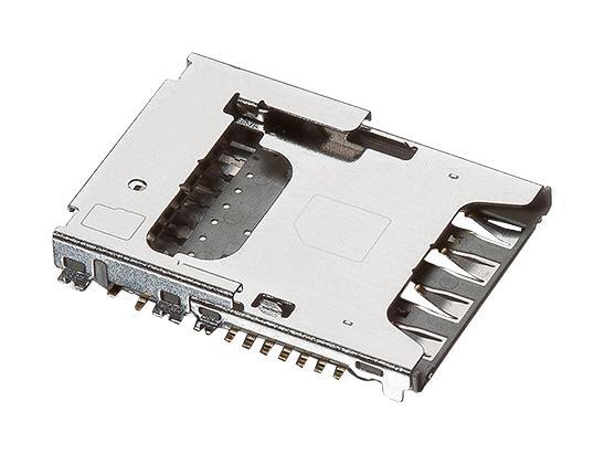 KP15B-6S-SF(800) MEMORY SOCKET, MICRO SD/NANO SIM HIROSE(HRS)