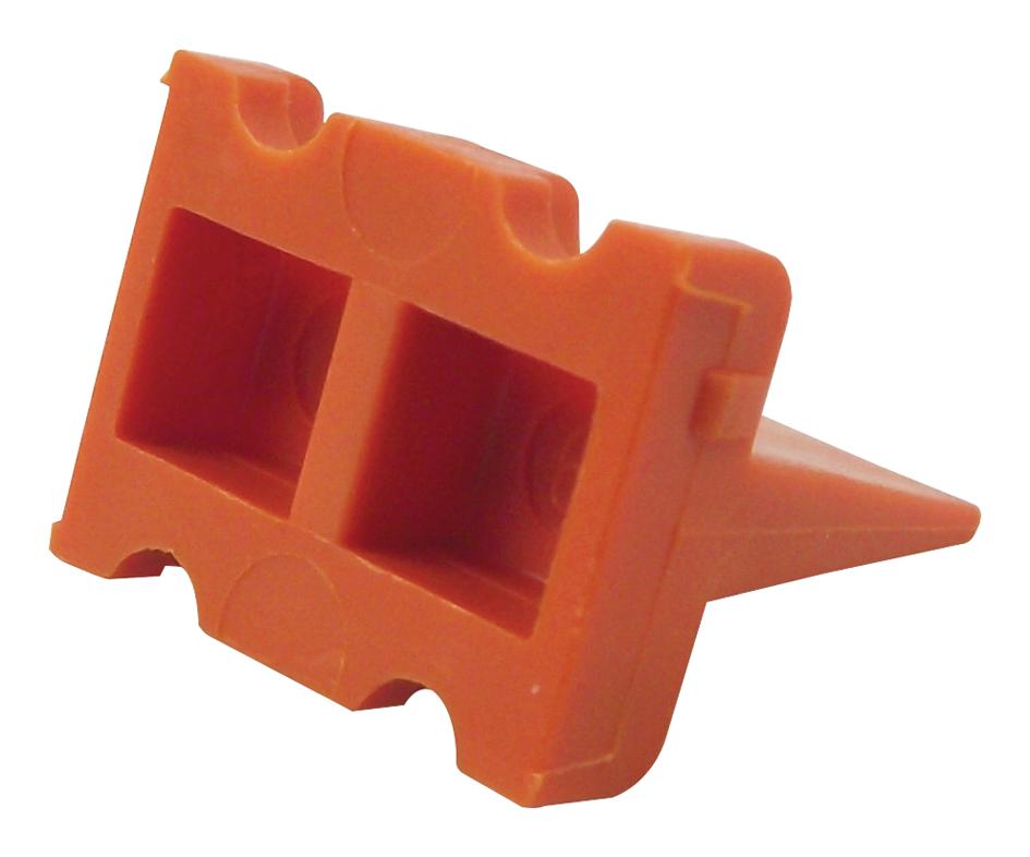 WP4P WEDGE LOCK, PBT GF, 4POS RECEPTACLE DEUTSCH - TE CONNECTIVITY